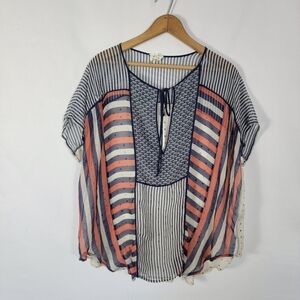 Women's XS Dream Daily sheer blouse